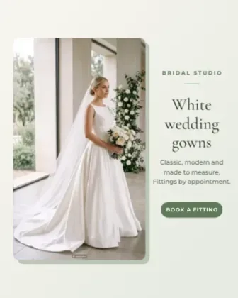 Bridal Gown Studio template preview