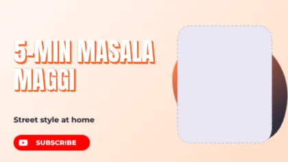 Cooking Channel Thumbnail template preview