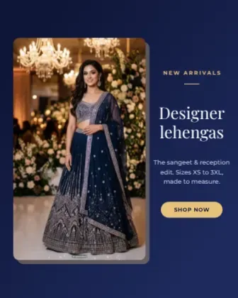 Designer Lehenga New Arrivals template preview