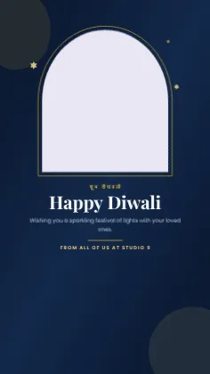 Diwali Story Greeting template