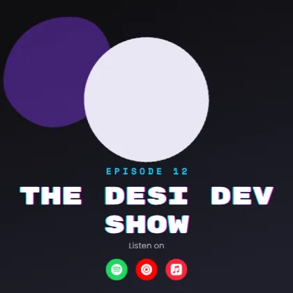 Glitch Podcast Cover template