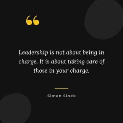 LinkedIn Leadership Quote template