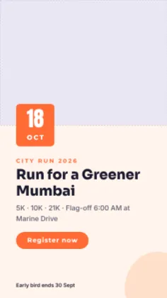 Marathon Event Story template