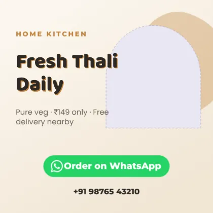 Order on WhatsApp Promo template preview
