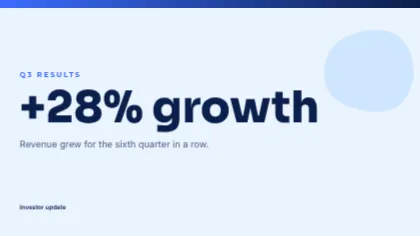 Quarterly Results template