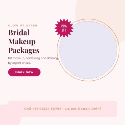 Salon Offer Post template