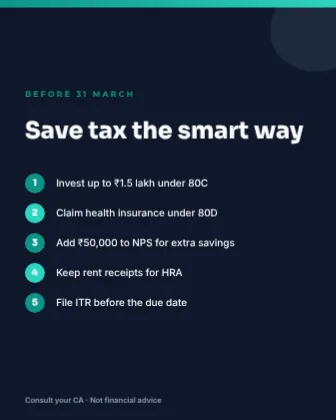 Tax Saving Tips template