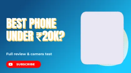 Tech Review Thumbnail template