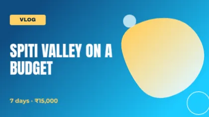 Travel Vlog Thumbnail template
