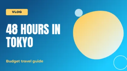 Trip Vlog Thumbnail template