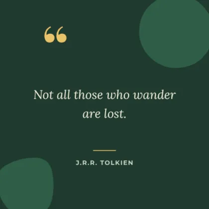 Wanderlust Quote template