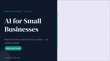 Webinar Slide Cover template
